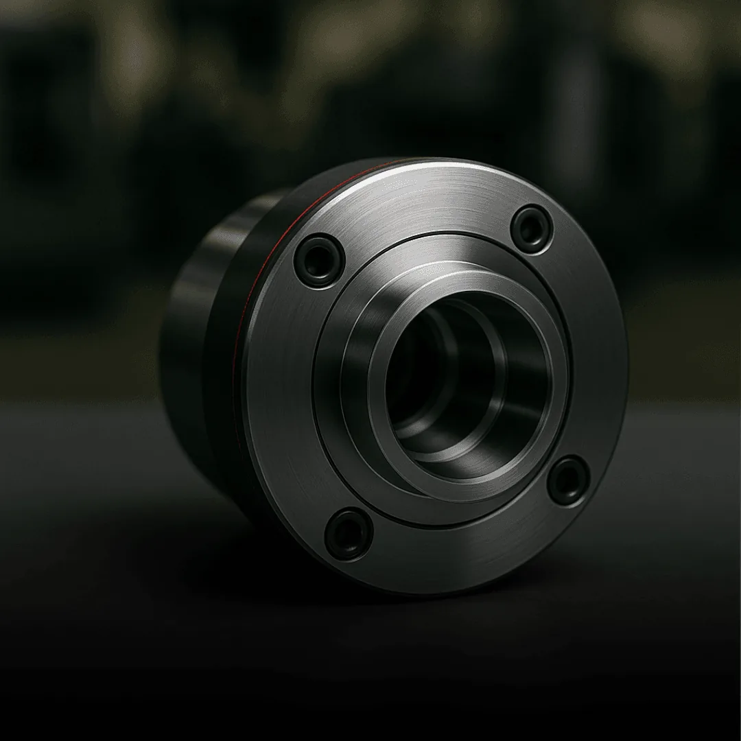 CNC spindle on the grinding bench