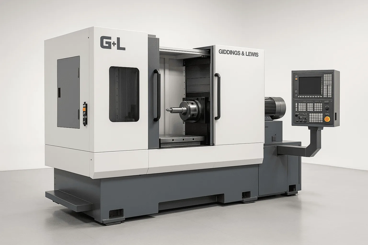 Giddings & Lewis machine service work at Midwest CNC Services
